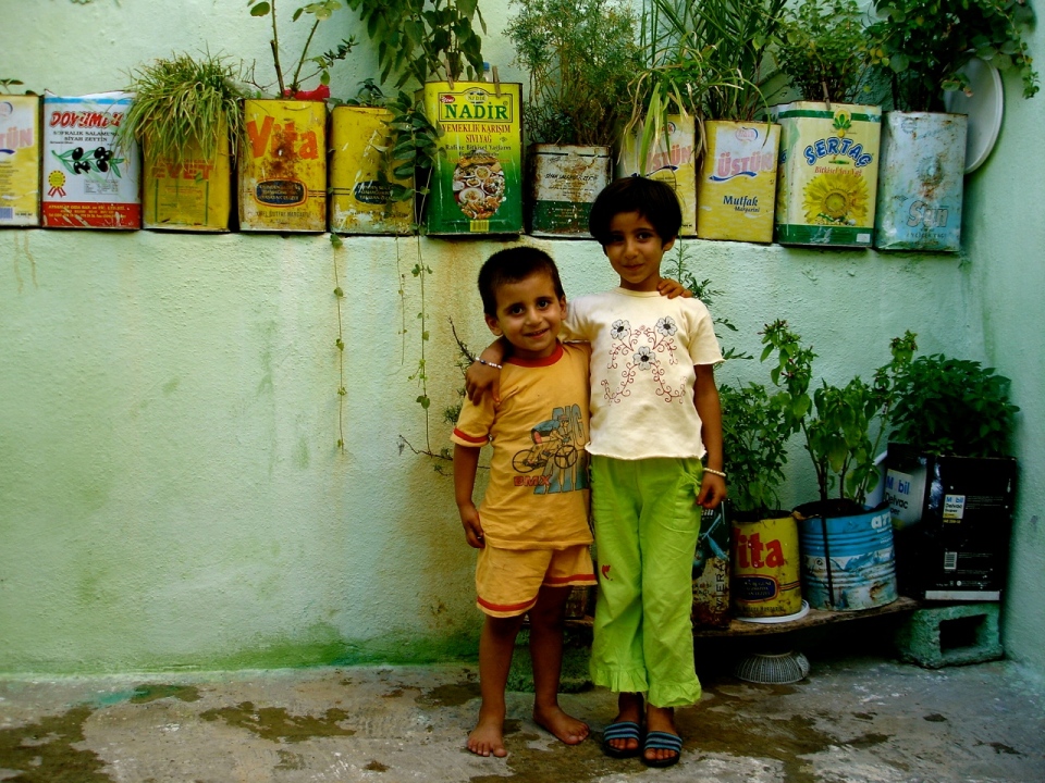 Children in Urfa, eastern Turkey