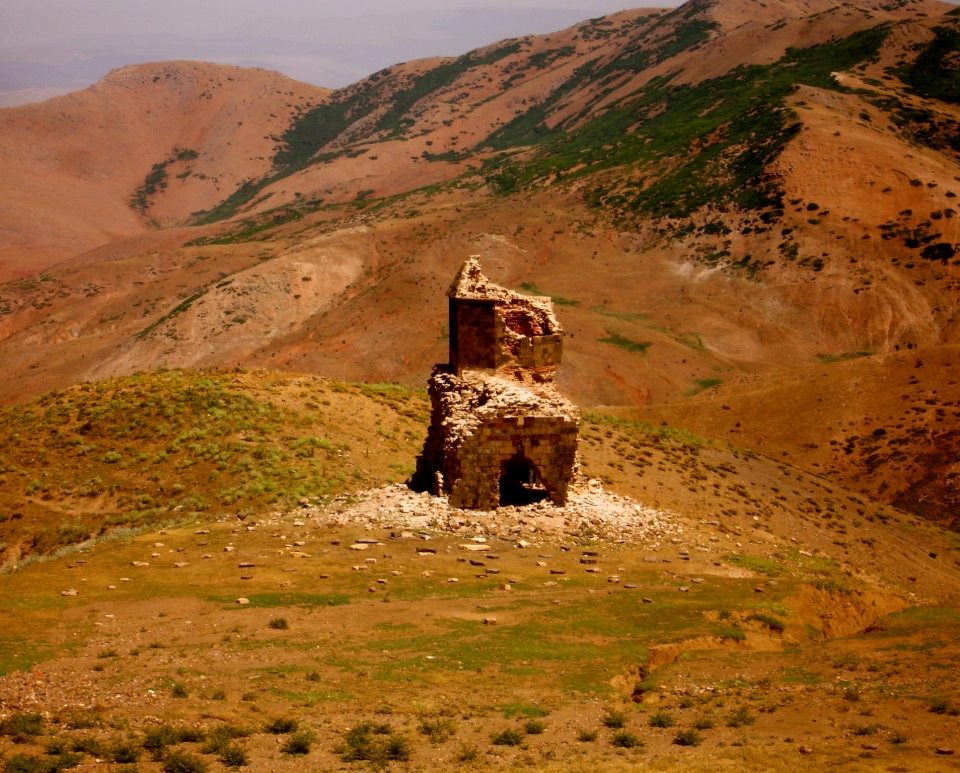 Ruined Armenian monastery near Mus, eastern Turkey